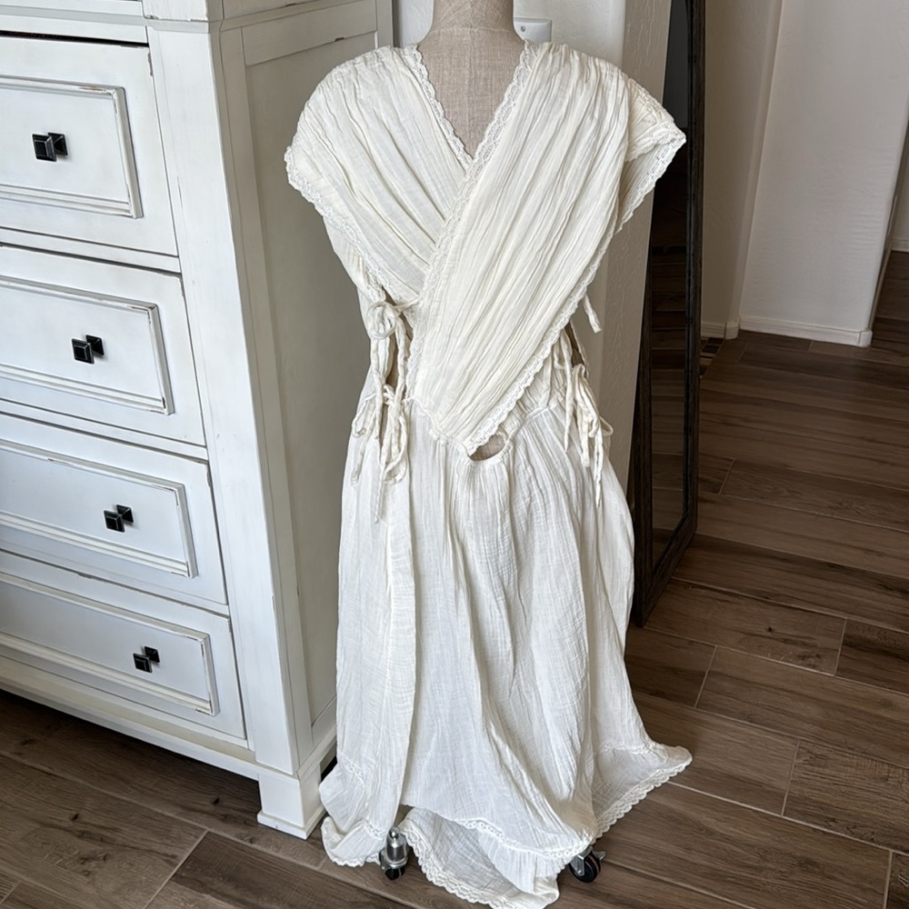 NWT Anthropologie 2X The Silvana High Low Dress - Picture 7 of 10
